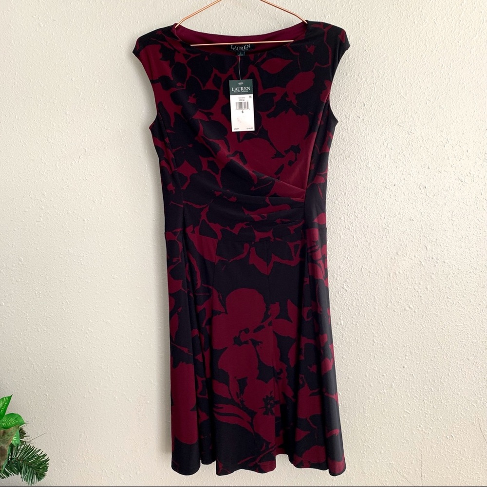 Ralph Lauren Floral Dress NWT - 6 - Picture 1 of 2